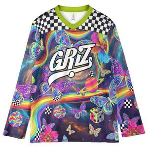 Griz Show Love Spread Love Psychedelic Hockey Jersey